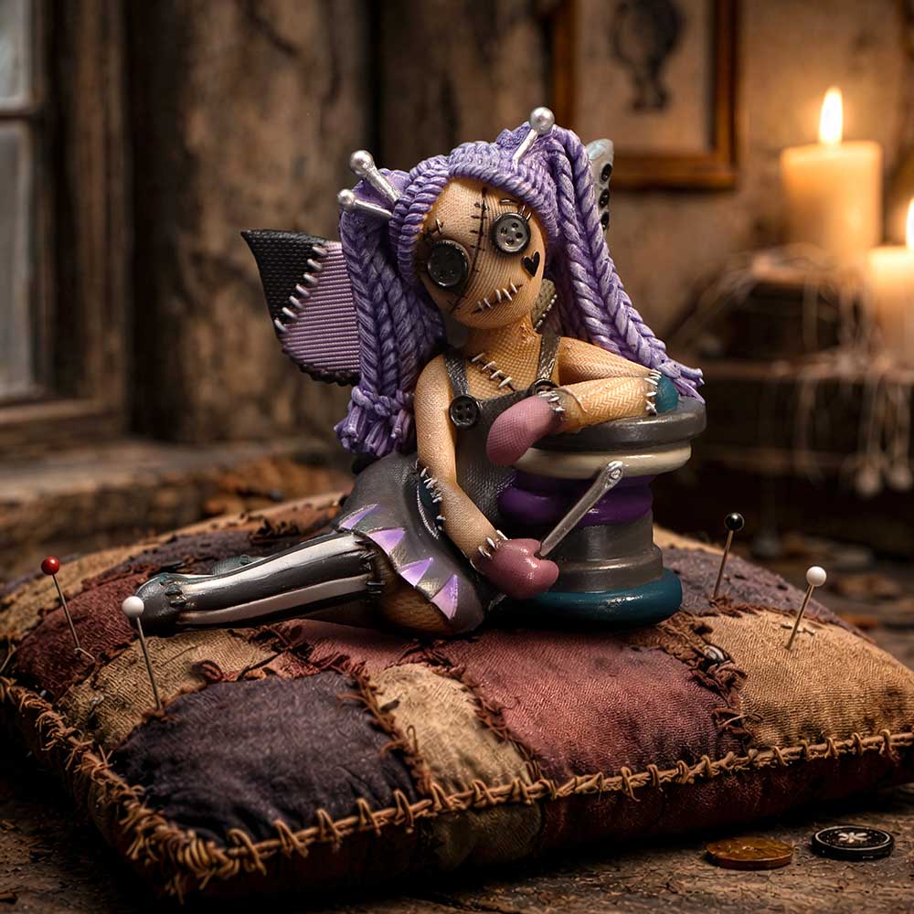 The Stitchlings Violette Hexpin Figurine