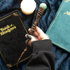 Eleanoras Abundance Green Aventurine Crystal Wand with Pouch 