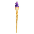 Goddess Purple Crystal Wand