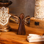 Gold Decor Small Mango Wood Angel