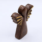 Gold Decor Medium Mango Wood Angel