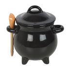 Mischief and Magic Cauldron Soup Bowl with Spoon