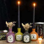 Set of 4 Potion Bottle Vases and Candle Holders