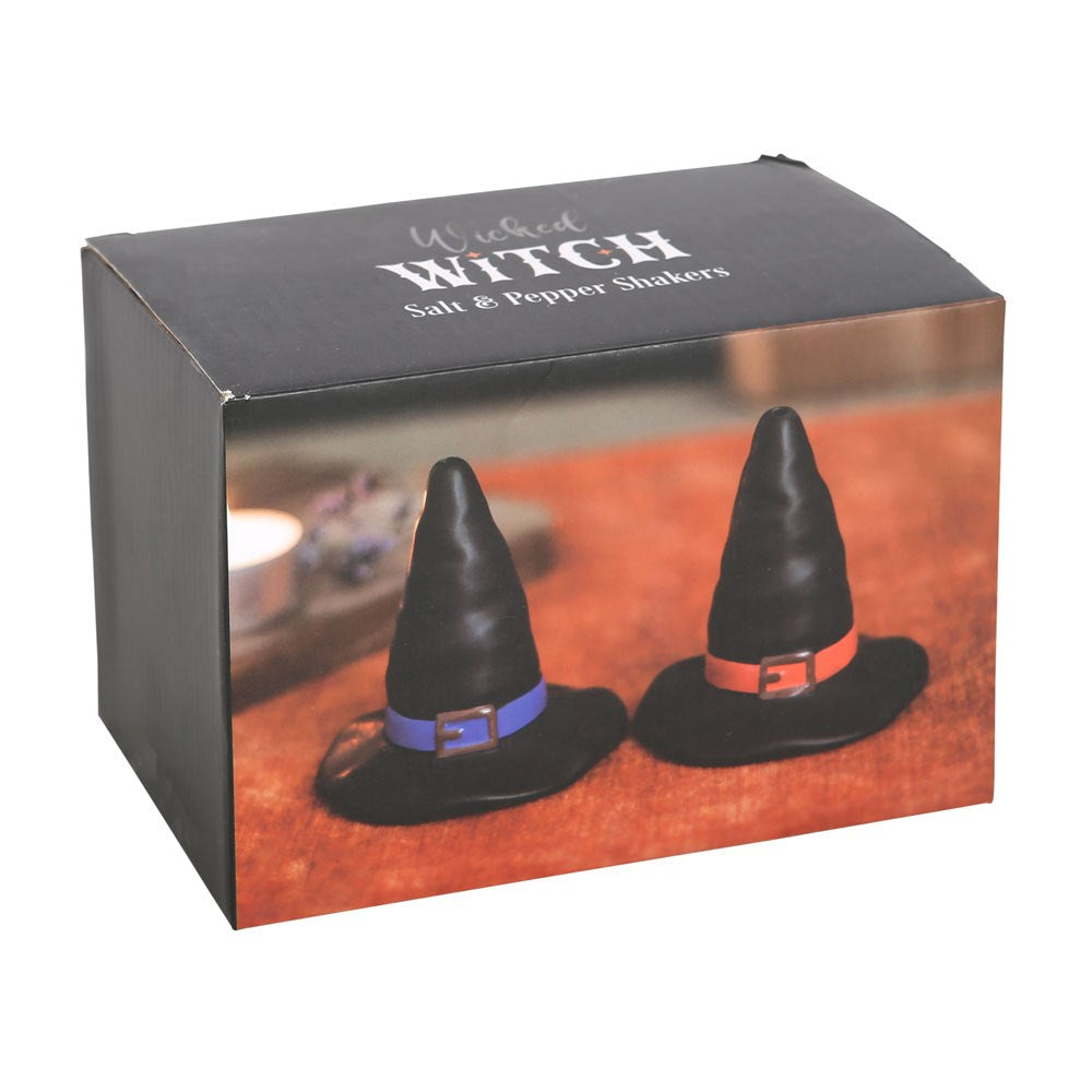 Eleanoras Witch Hat Salt & Pepper Shakers Condiment Sets