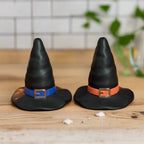 Eleanoras Witch Hat Salt & Pepper Shakers Condiment Sets