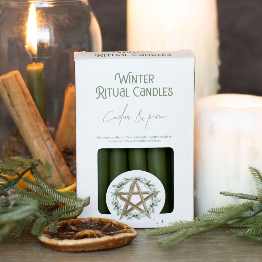 Eleanoras Cedar & Pine Winter Ritual Spell Candles Candles