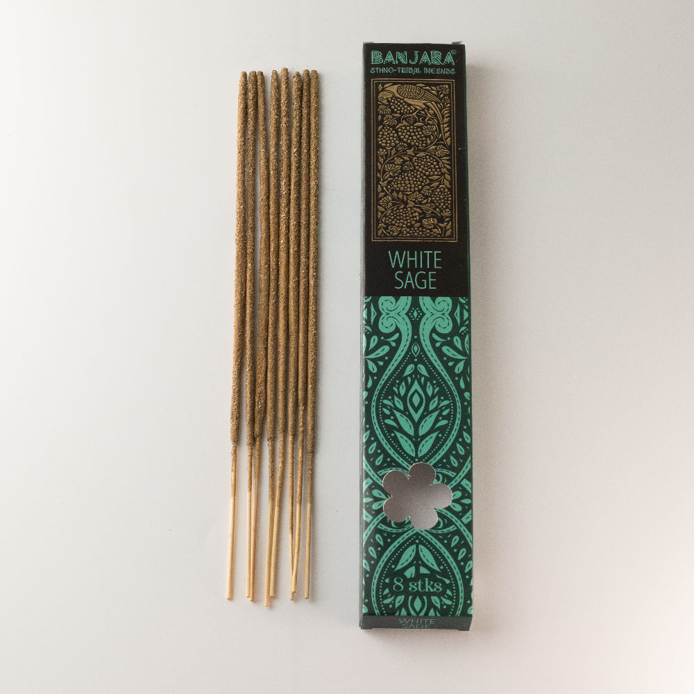White Sage Extra Long Smudge Sticks - Banjara