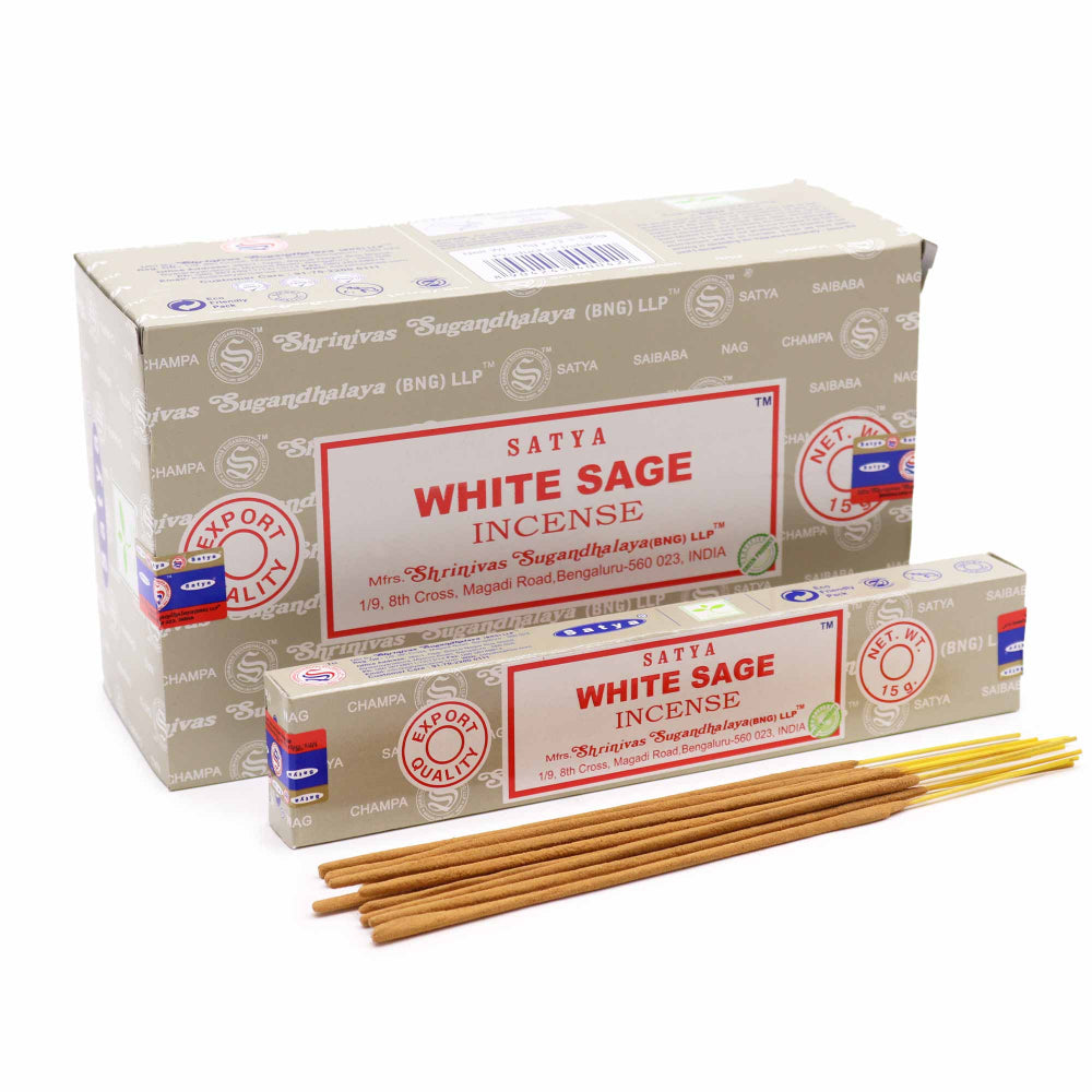 Satya Incense Sticks - White Sage