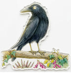Witches Familiar Crow Magnet