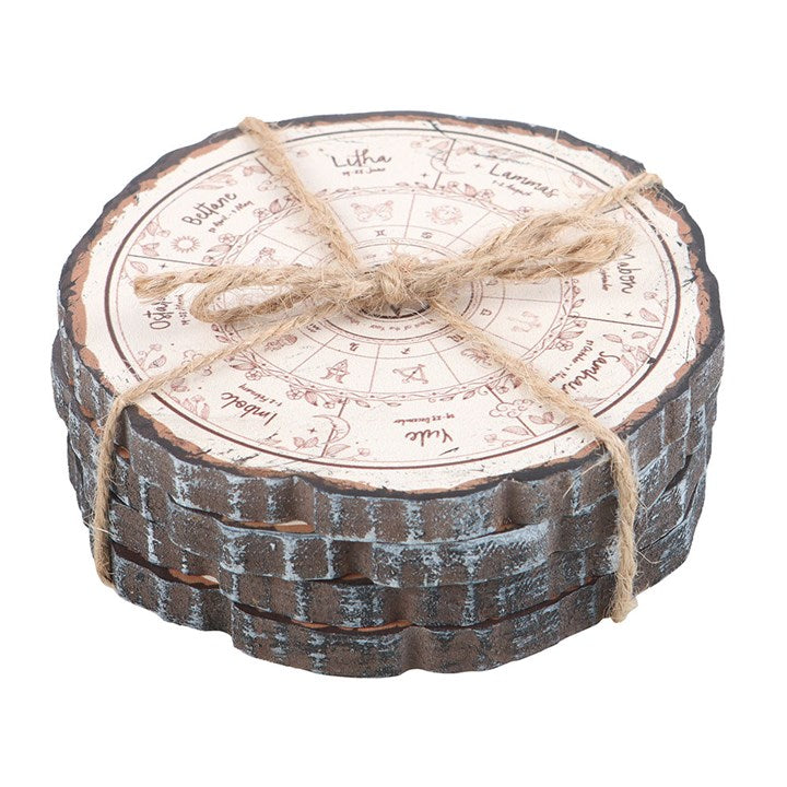 Eleanoras Wheel of the Year Coaster Set Coasters