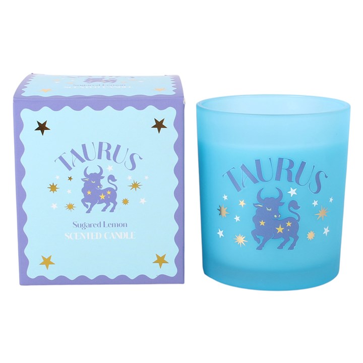 Taurus Sugared Lemon Candle - Zodiac Zest