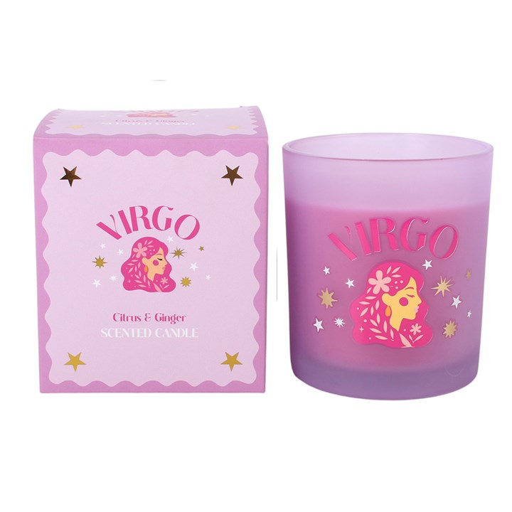 Virgo Citrus & Ginger Candle - Zodiac Zest