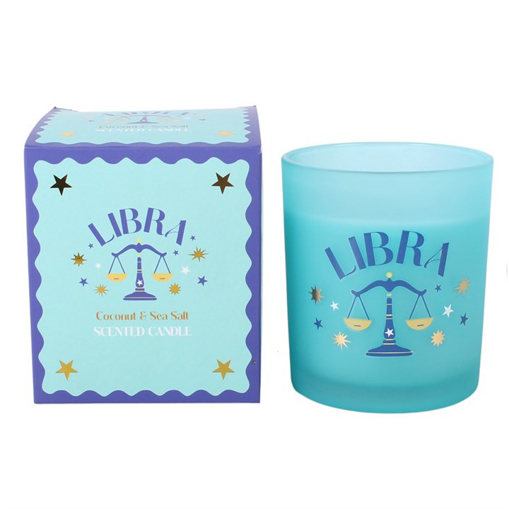 Libra Coconut & Sea Salt Candle - Zodiac Zest
