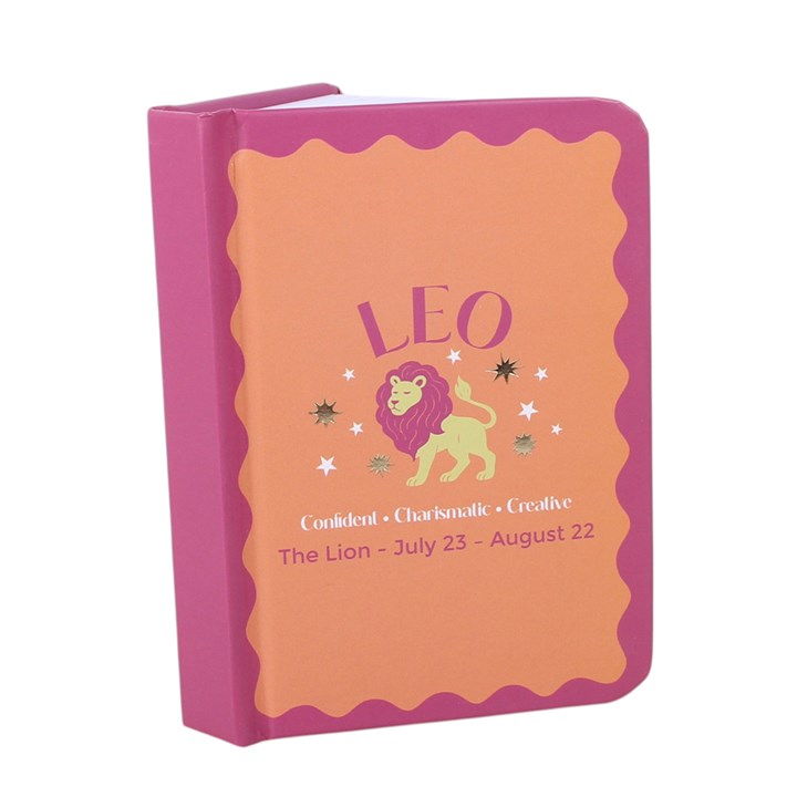 Zodiac Zest Leo Mini Notebook