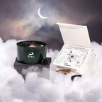 The Knight of Swords Hop Hare Crystal Magic Flower Candle