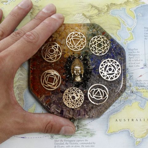 Tree of Life Orgonite Desk Power Packs