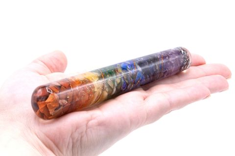 Orgonite Chakra & Copper Healing Wand | 14cm