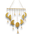Brass Moon Phases Indian Chimes