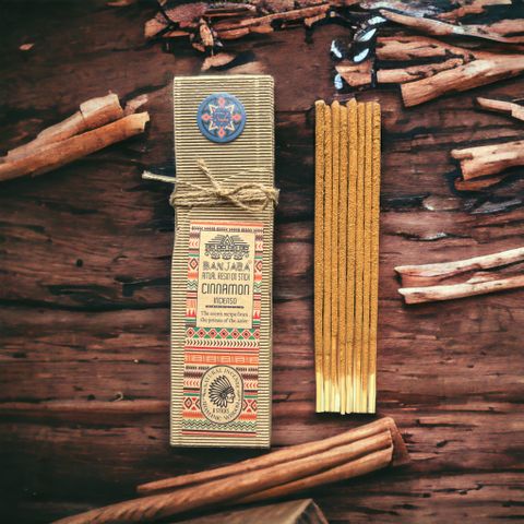 Banjara Ritual Resin on Stick Cinnamon