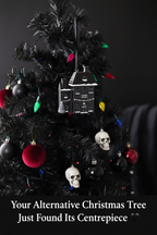 Haunted Holiday House Resin Christmas Decoration