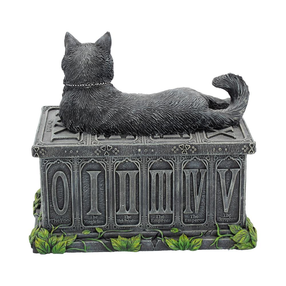 Fortune's Watcher Cat Familiar Tarot Box