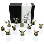 Forest & Mystical Creatures Shot Glass Gift Set - 12 x 25ml