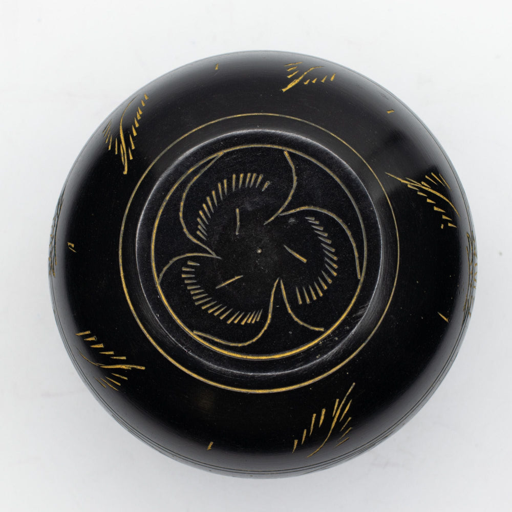 The Mushroom Cauldron Singing Bowl — Gold