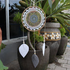Elemental Spirits Dreamcatcher | Large Brown 65cm | Handmade in Bali