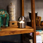 The Mushroom Touch Lamp | Silver