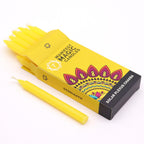 Yellow Solar Plexus Chakra Manifest Magic Candles (pack of 12)