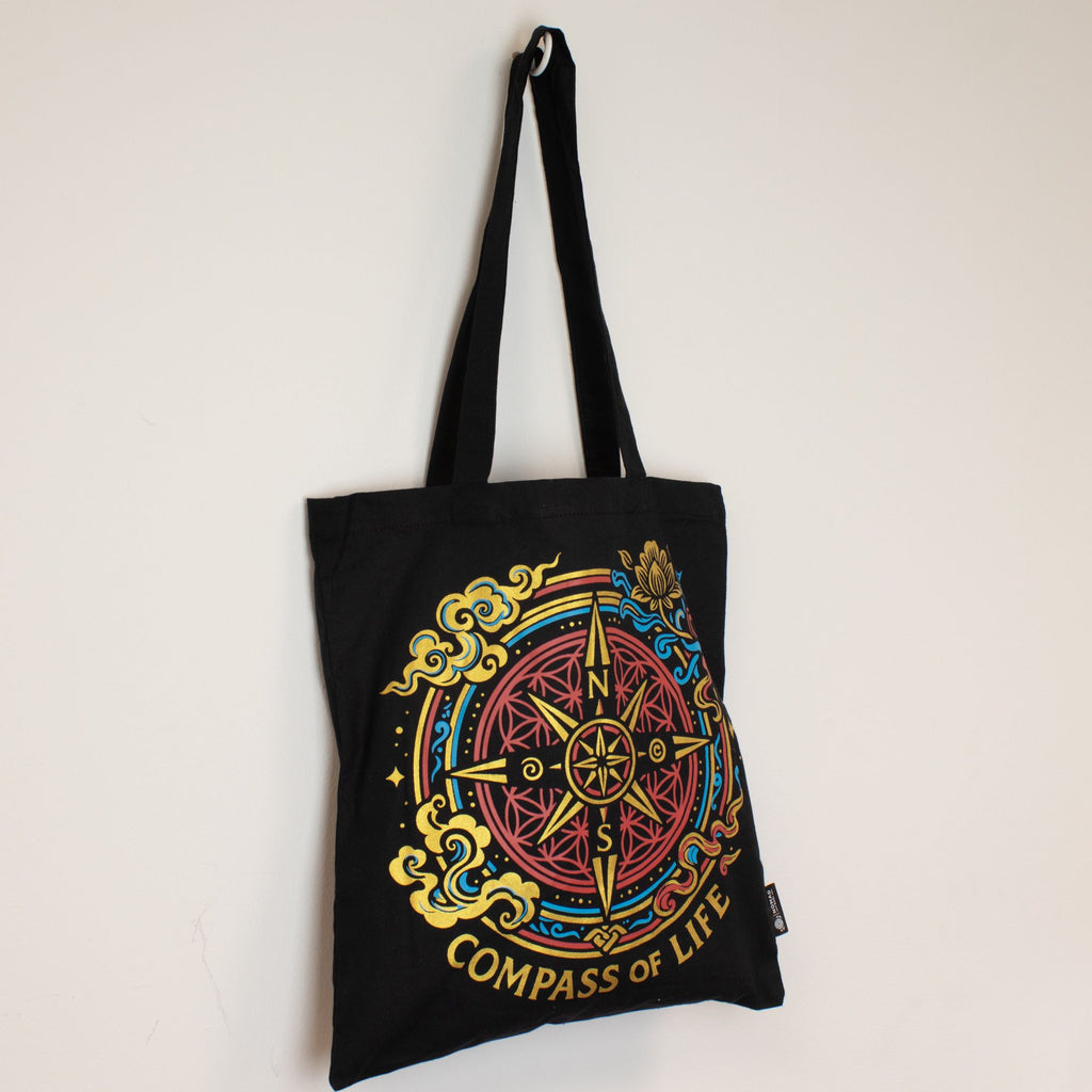 Compass of Life Tote Bag