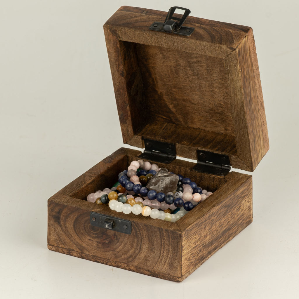 Aquarius Small Enamelled Keepsake Box