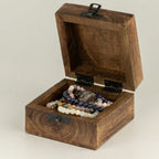 Aquarius Small Enamelled Keepsake Box
