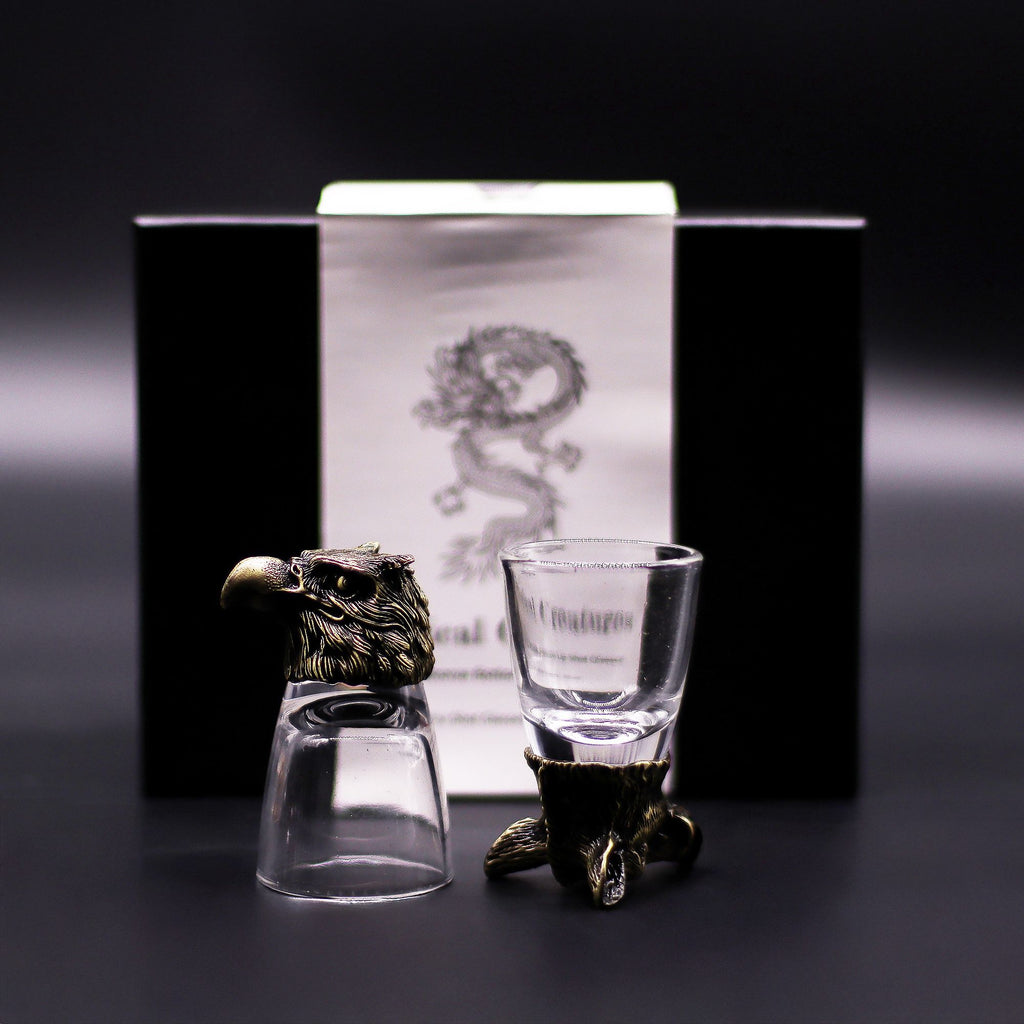 Wild Forest Creatures Shot Glass Gift Set - 6 x 50ml
