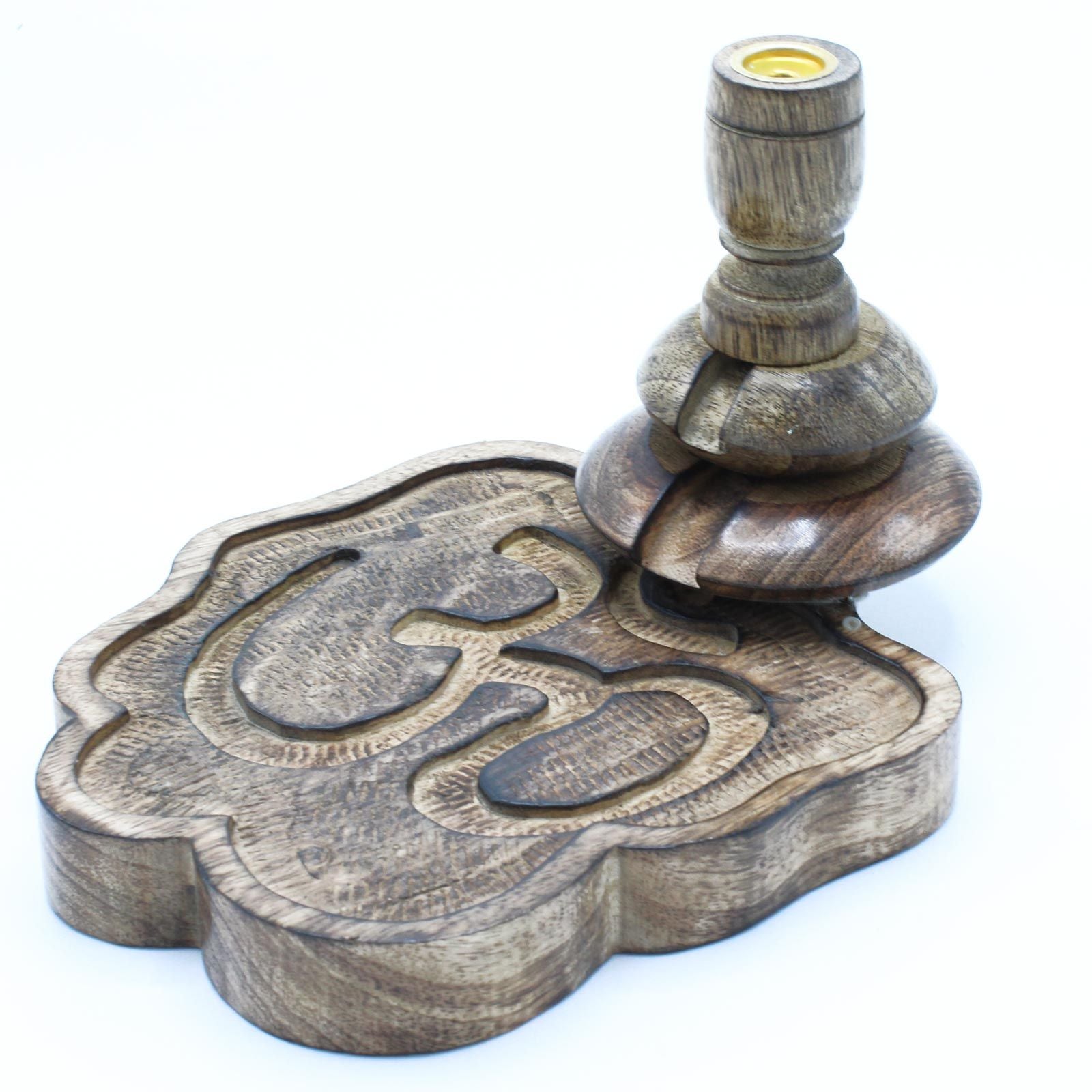 Ohm Mango Wood Backflow Burner Medium