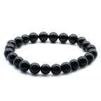 Black Agate Power Bracelet | Protection & Courage Crystal Bracelet