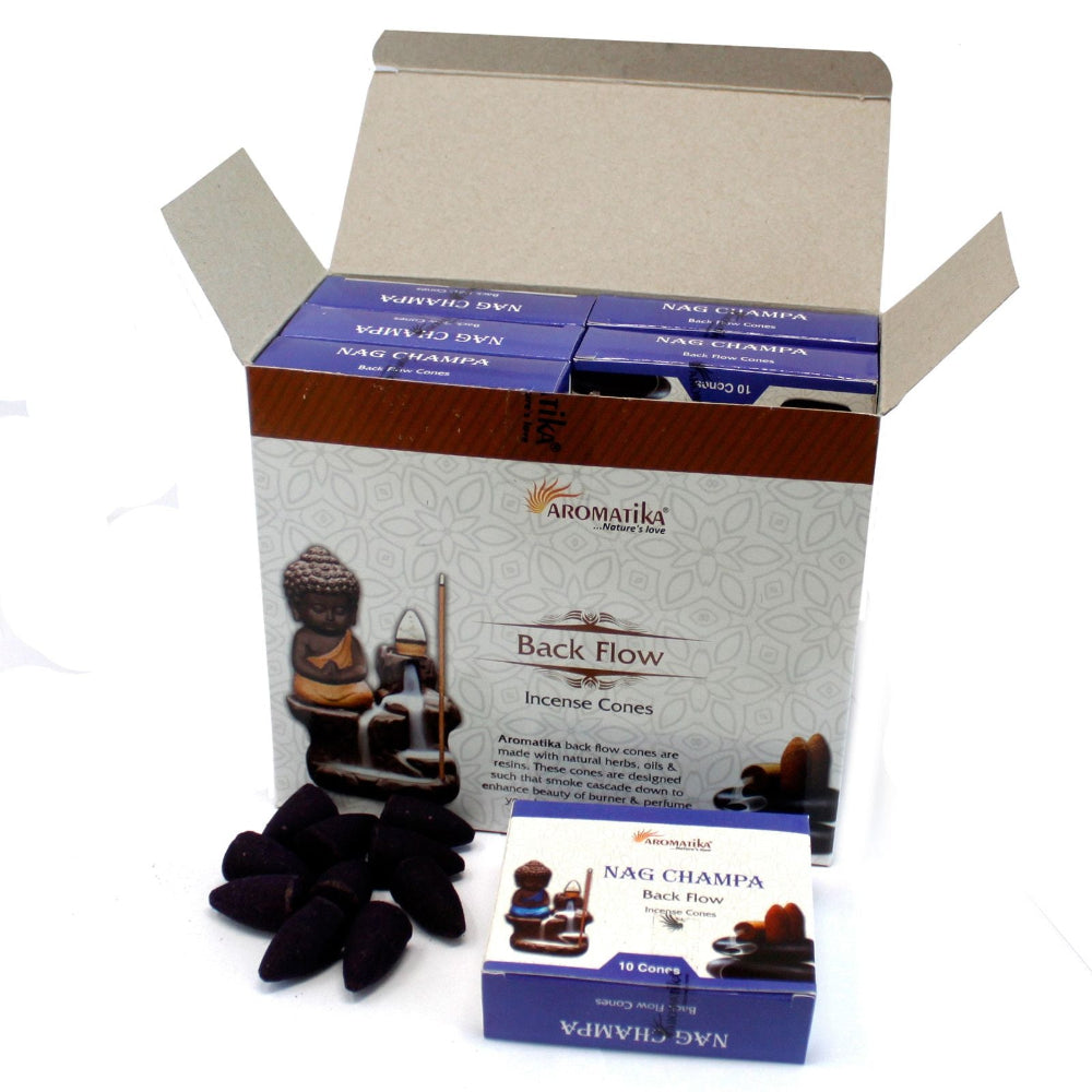 Sandalwood Aromatica Backflow Incense Cones