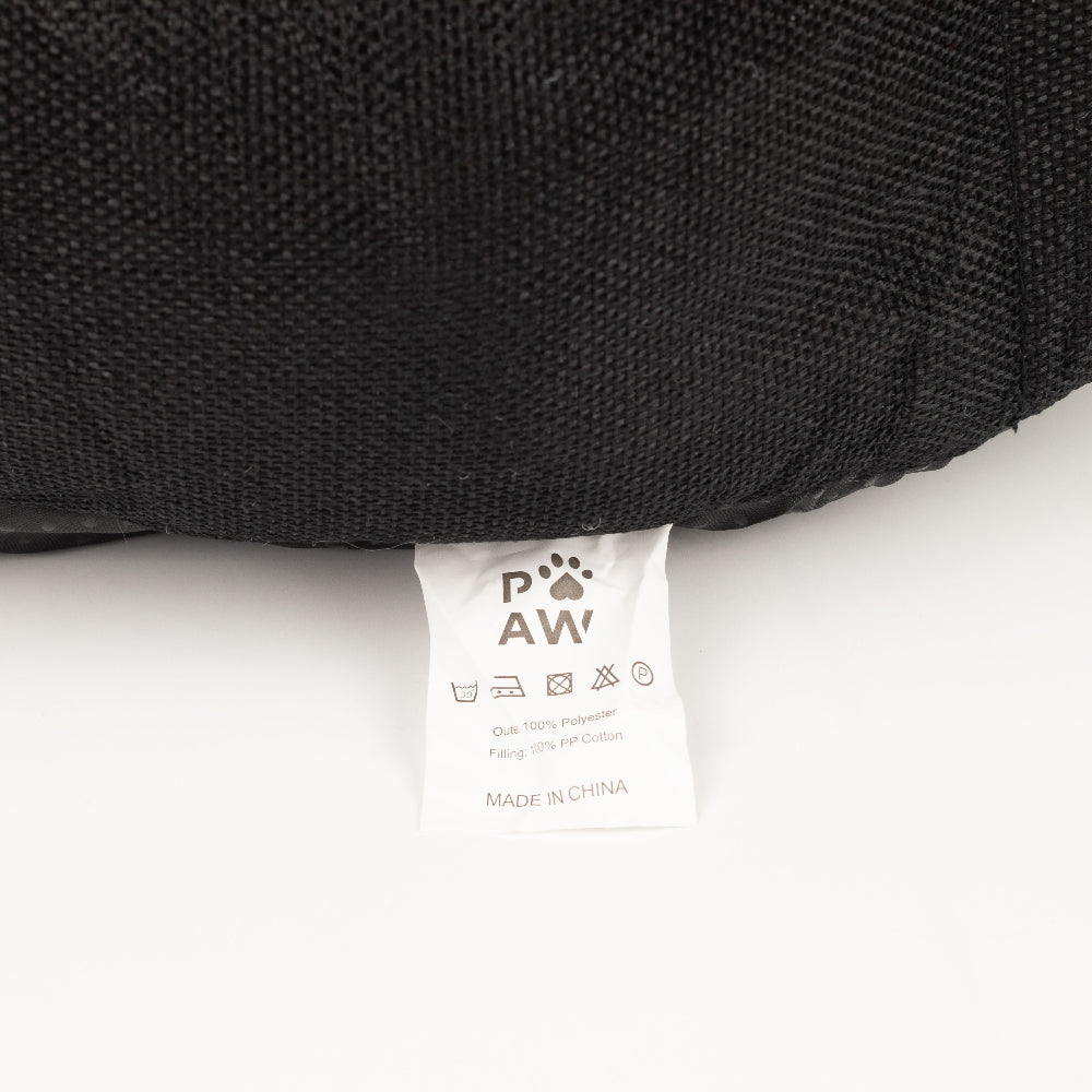 Black & Grey  Large Royal Crown Bed –  PAW