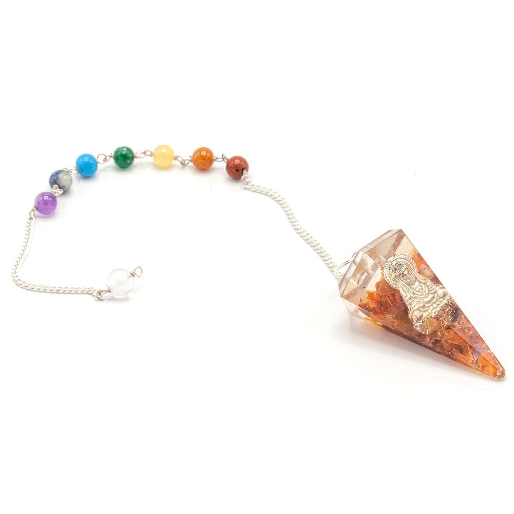 Orgonite Buddha Chakra Pendulum