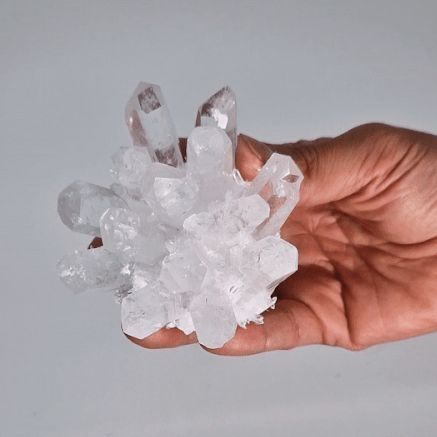 Clear Quartz Crafted Quartz Cluster