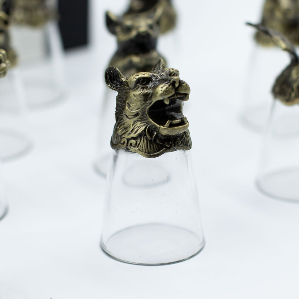 Chinese Zodiac Shot Glass Gift Set - 12 x 25ml