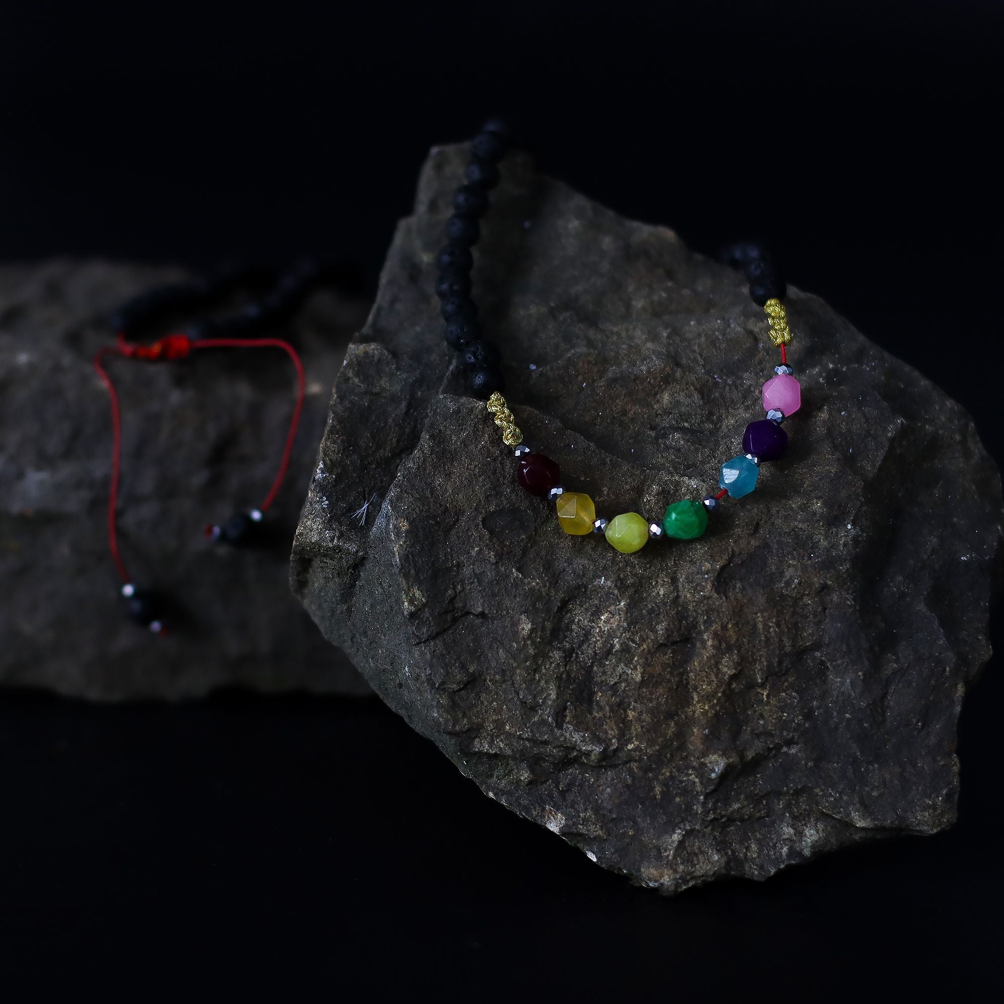 Emotional Healing Essence of the Volcano Necklace