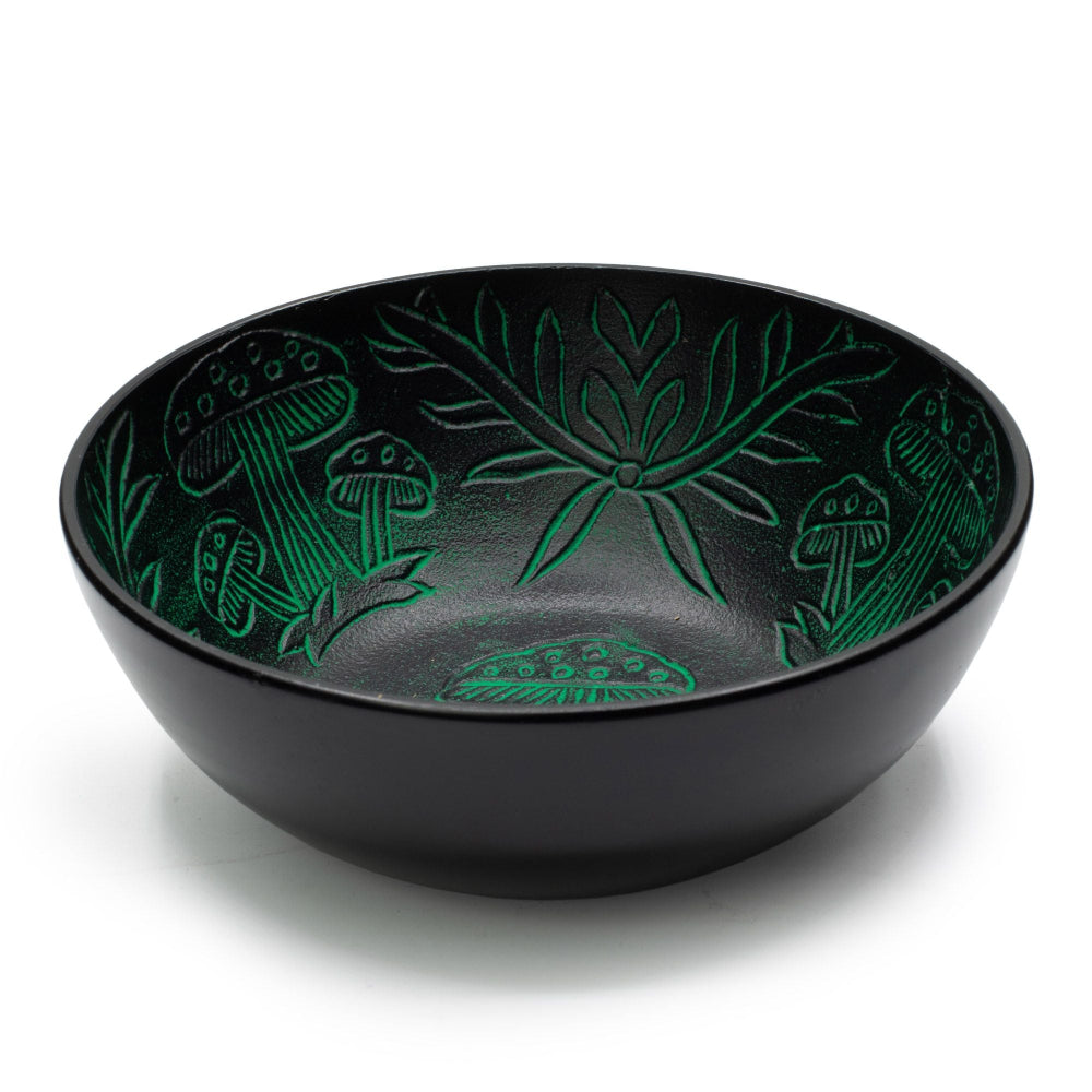 The Mushroom Grove Singing Bowl — Green