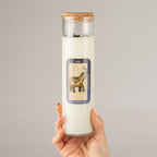 Luck Magic Spell Candle | Liquorice & Black Agate