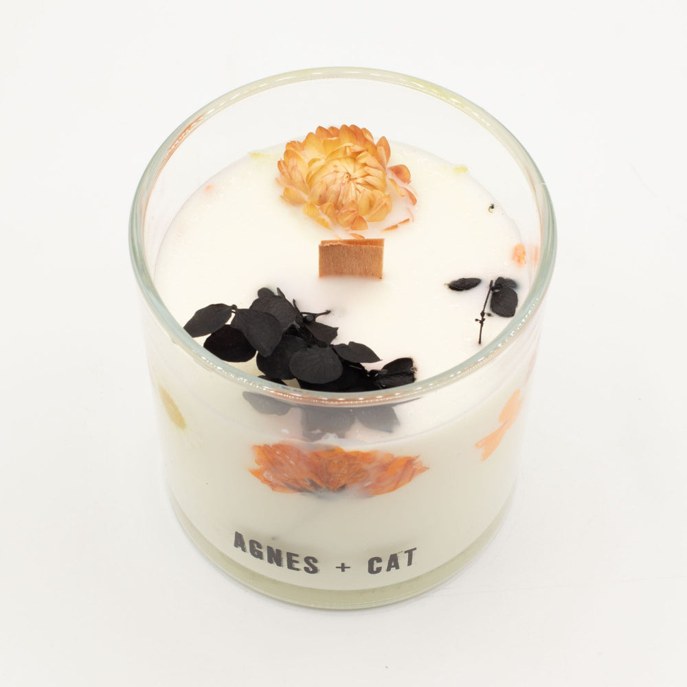 Agnes + Cat - Botanical Soy Wax Candle -  Lakeland Mocha