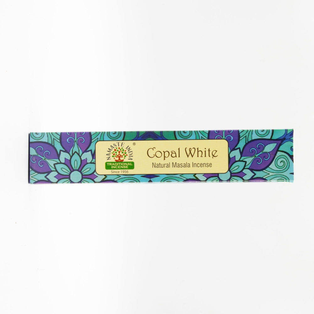 Copal White Namaste Mandala Masala Incense