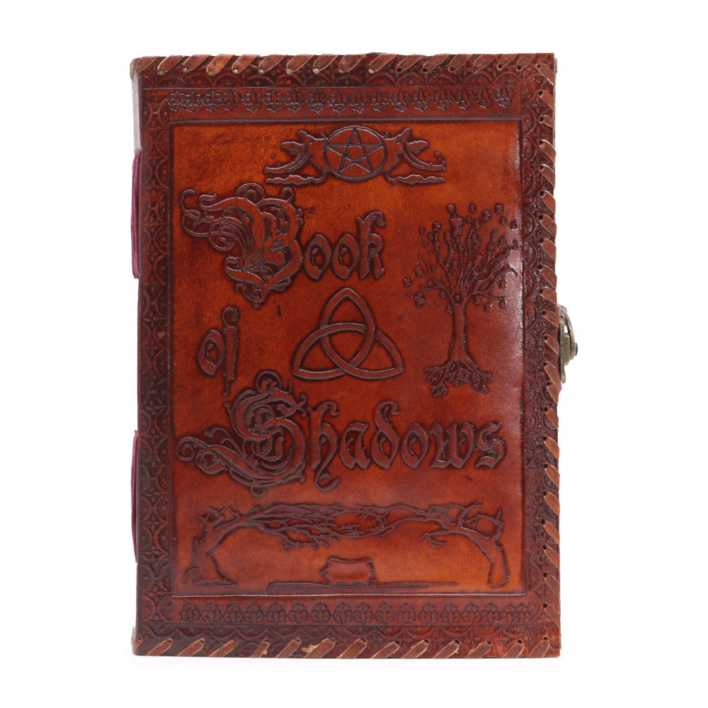 Dark Tan Large Book of Shadows