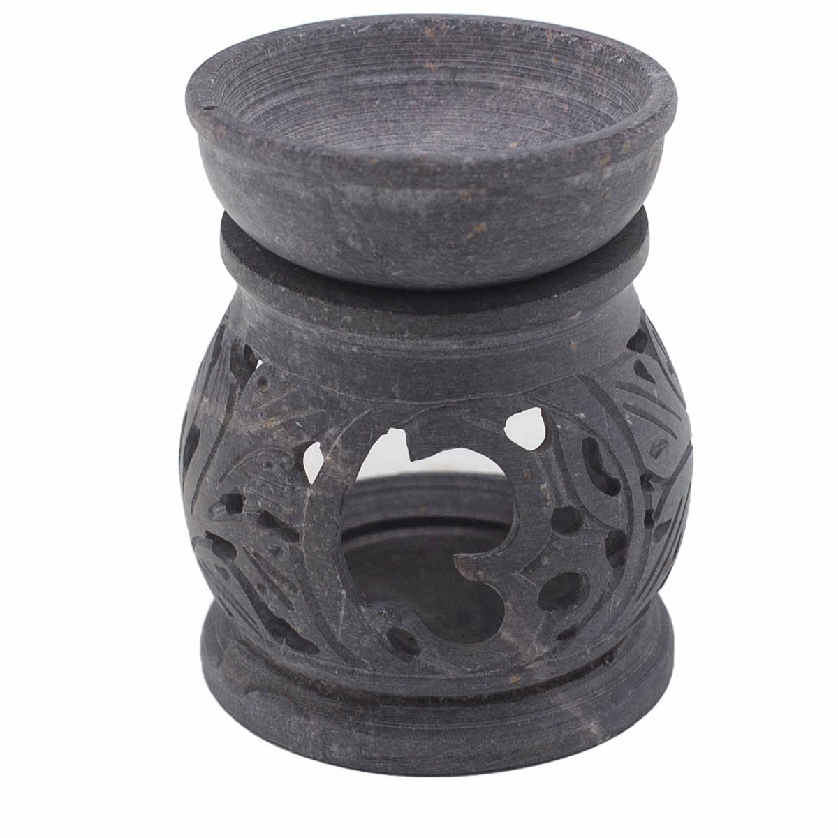Om Small Soapstone Oil Burner 8cm