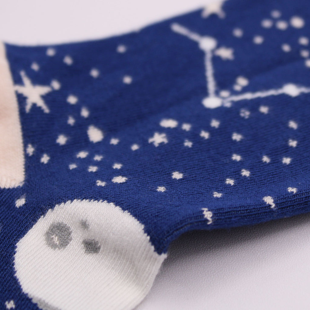 Moon Walk Hop Hare Bamboo Socks S/M