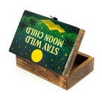 Stay Wild Moon Child Medium Enamelled Box